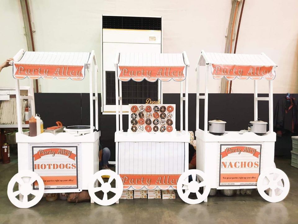 Food cart 8 NO game activity rent in Hyderabad